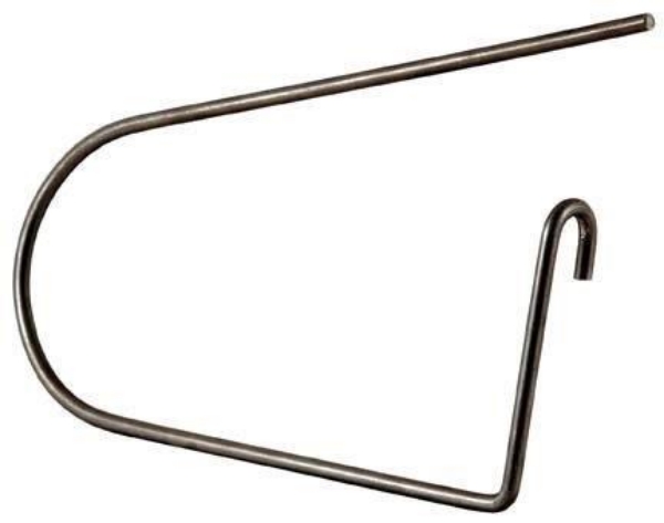 4" Wire Drop Tube Pin