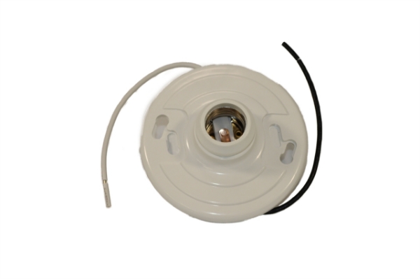 Picture of Plastic Light Receptacle w/ 7" Leads