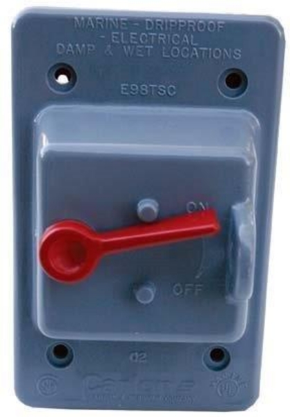 Picture of Single Gang Toggle Switch Cover