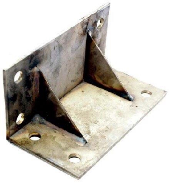 Picture of 8'' X 5'' Stainless Steel Right Angle Scraper Floor Bracket