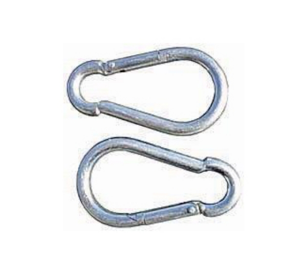 1/4 Spring Snap Hook, Zinc