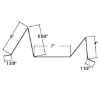 Picture of Single Gestation Feed Trough SS Double Bolt-Down