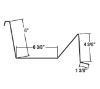 Picture of Single Gestation Feed Trough SS Single Bolt-Down