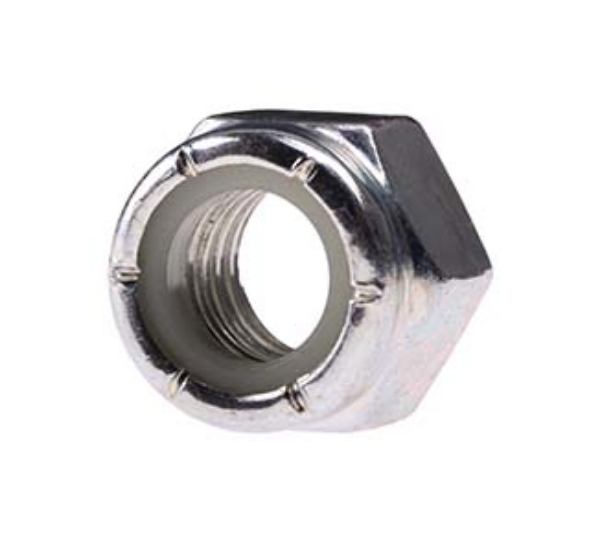 Picture of 1/4" Locknut (Zinc)