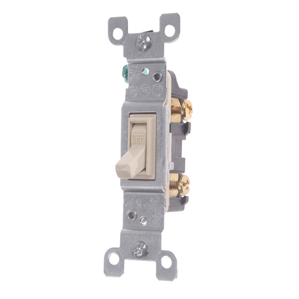 Picture of LIGHT SWITCH SINGLE POLE 120V 15AMP