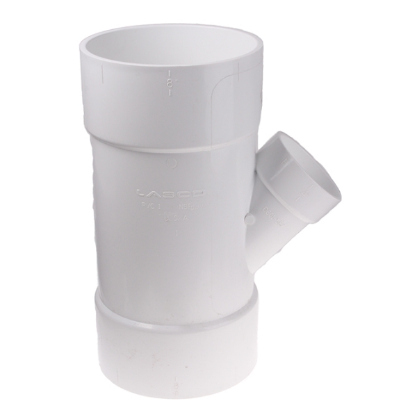 Picture of WYE 4" INTO 8" PVC SCH 40