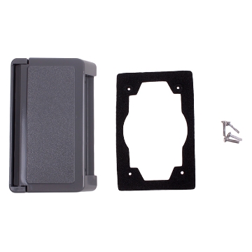 Weatherproof Duplex Receptacle Cover - Double Door | Hog Slat