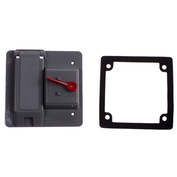 Picture of Duplex Receptacle Cover & Light Switch Combo