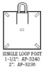 Picture of Single Loop U-Channel Posts