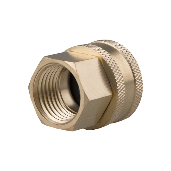 Picture of Brass Swivel Adapter - 1/2" FPT x 3/4" FGHT