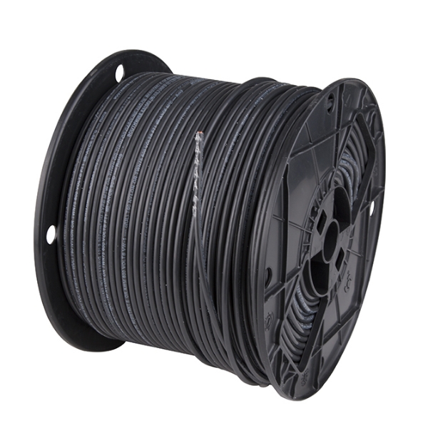 Picture of 12 GA THHN Black Stranded Wire - 500' Roll