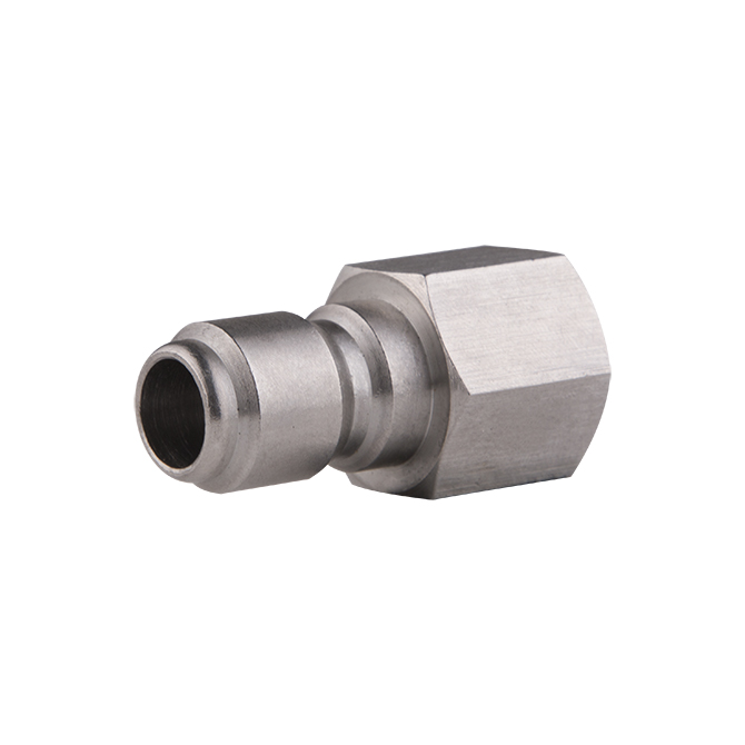 High Pressure Female Nipple Fitting 3/8" Hog Slat