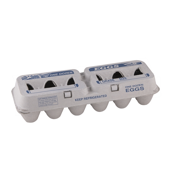 Picture of Printed Pulp Dozen Egg Carton