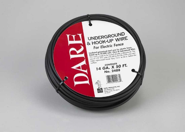 Underground Hook up Wire for Electric Fence Hog Slat