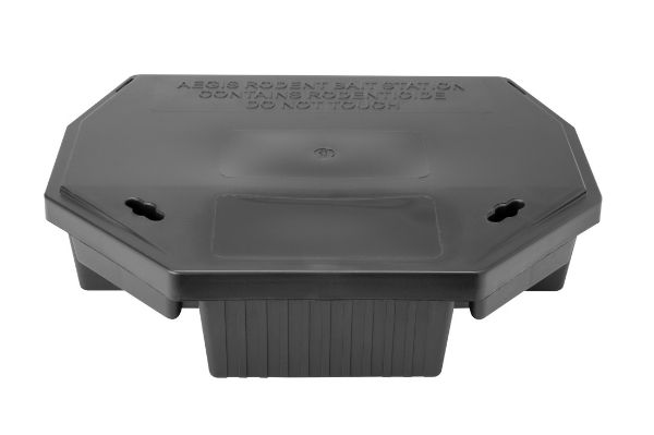 Aegis® Rat Bait Station (Black w/ Black Lid)