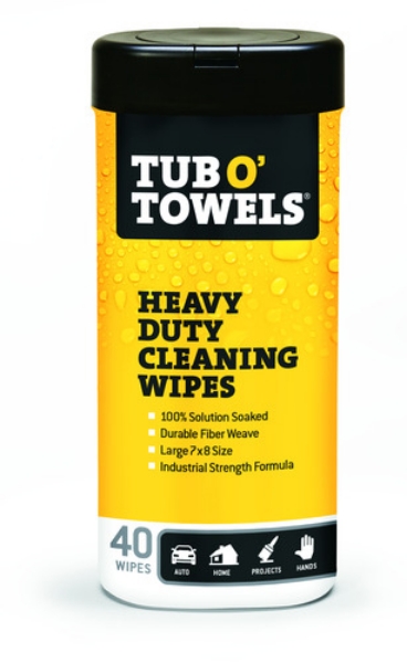 Tub O' Towels Heavy Duty Wipes