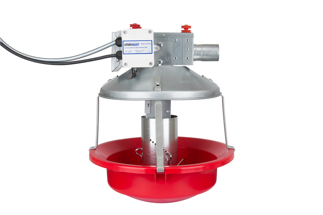 Grower SELECT® Adult Turkey Feeder End Control Pan | Hog Slat