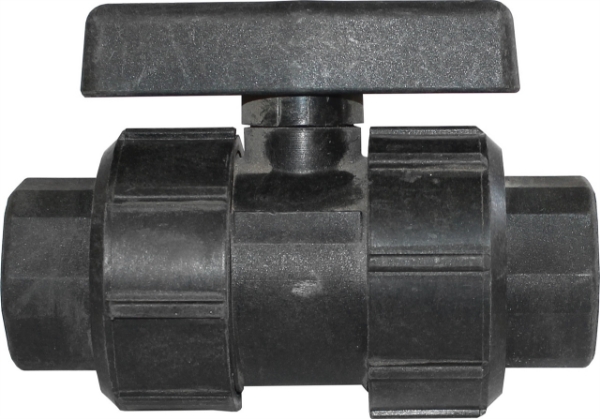 Picture of Ball Valve Union Type Black 3/4"