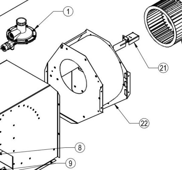 LB White® Guardian® Fan Housing