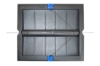 Grower SELECT® Bi-Fold Two-Door Ceiling Inlet Inside View