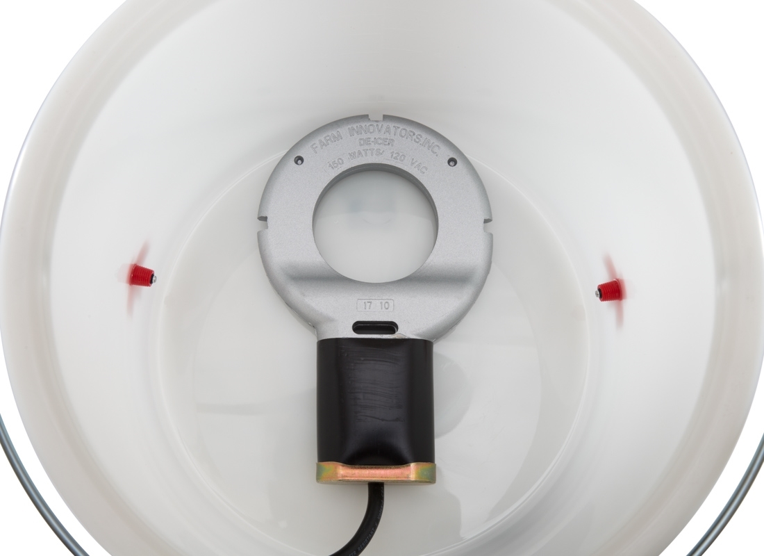 Chicken Water Bucket DeIcer Heater Hog Slat