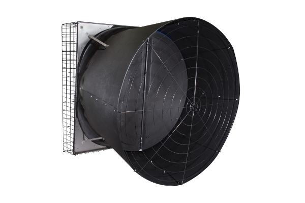 Picture of AirStorm 57" Galvanized X-Brace Butterfly Fan w/ Cone