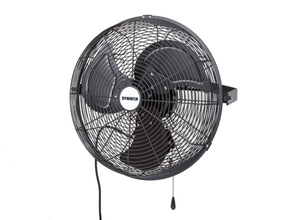 DYNOFAN™ 18 Indoor/Outdoor Wall Mount Fan - Black