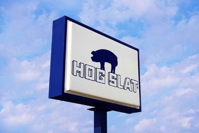 Hog Slat Store Sign