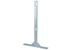 29'' Flat Bar Post w/ 17'' Offset Foot - Galvanized