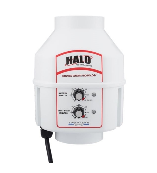 HaloJrMax Feed Line Control with PreWired Alarm Contact