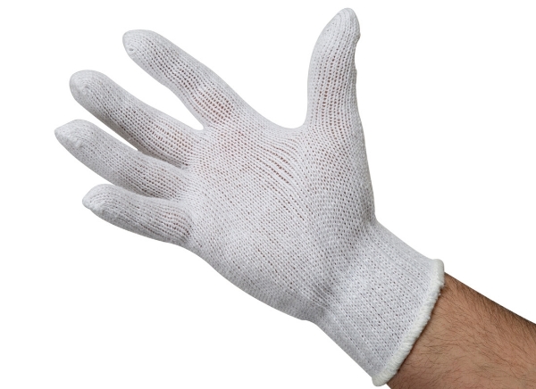 TSK11002 Medium weight Cotton/Polyester Knit Gloves S-XL