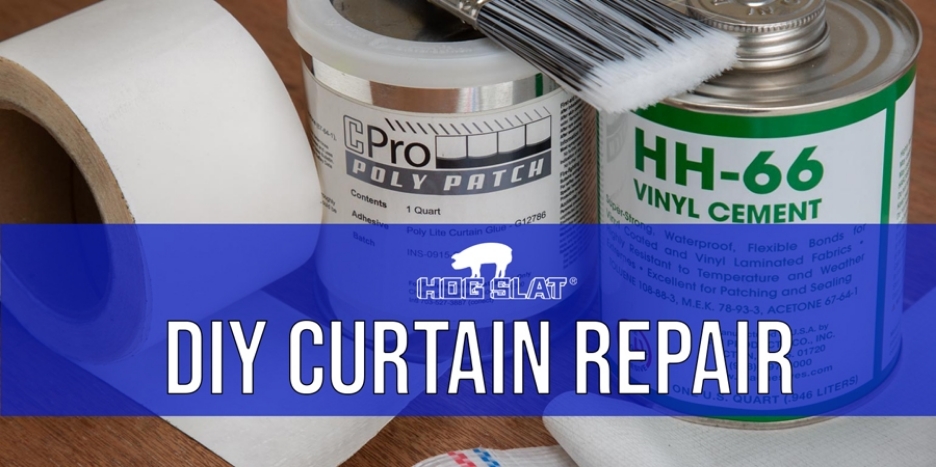 DIY Curtain Repair