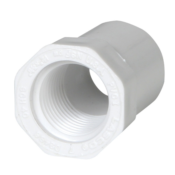 Bushing Reducer PVC 1-1/2" Slip x 3/4" FPT