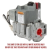 LB White® Honeywell Pilot Gas Valve - NG