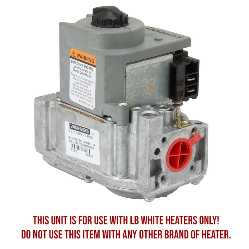 LB White® Gas Valve Guardian® Heaters LP Hog Slat