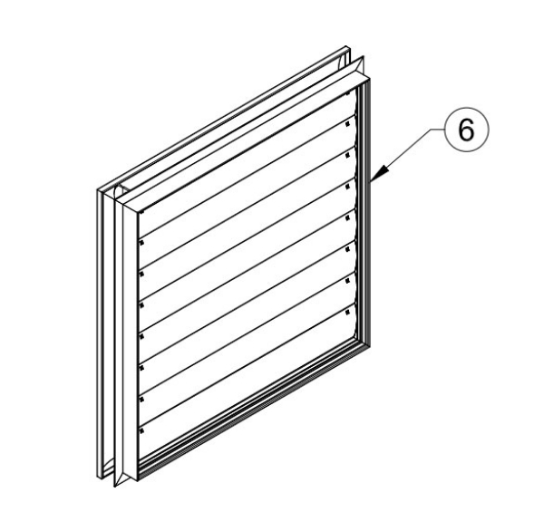 Aerotech® VX26 Fan Shutter