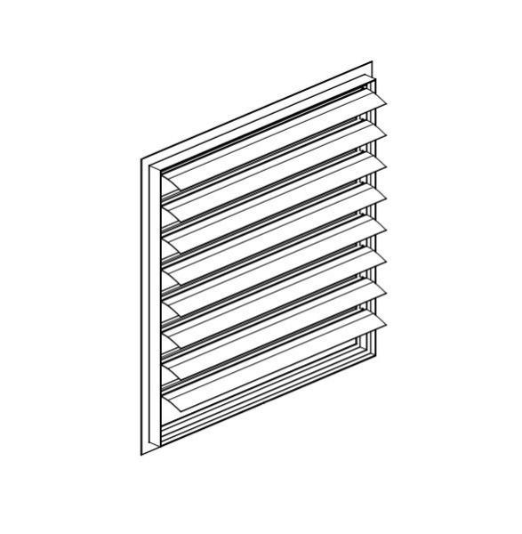 Munters® Plastic Shutter for Pit Transition Fans