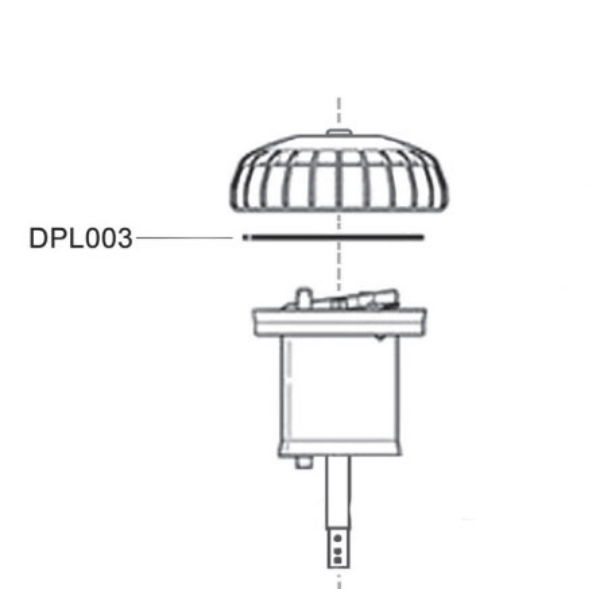 O-Ring Top for DPLH128 Medicator 