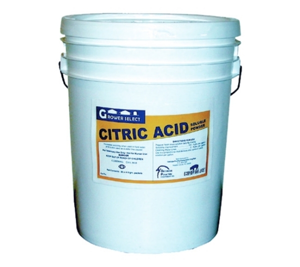 Picture of Acid Citric Acid Soluble Powder (.9 lb pack) (35Per Pail)