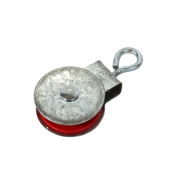 Picture of Pulley 1-3/4" Red Nylon Swivel W Shields