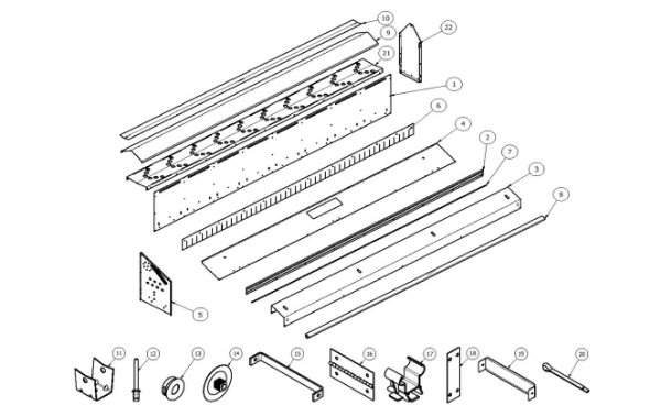 Center Egg Belt Nest Diagram