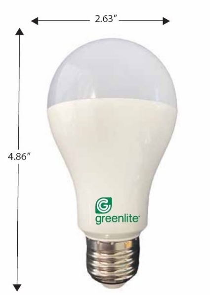 12W 5000k LED A21 Greenlite™ Bulb