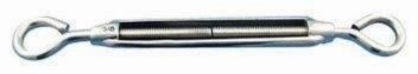 Picture of 5/16" x 6" Stainless Steel Turnbuckle