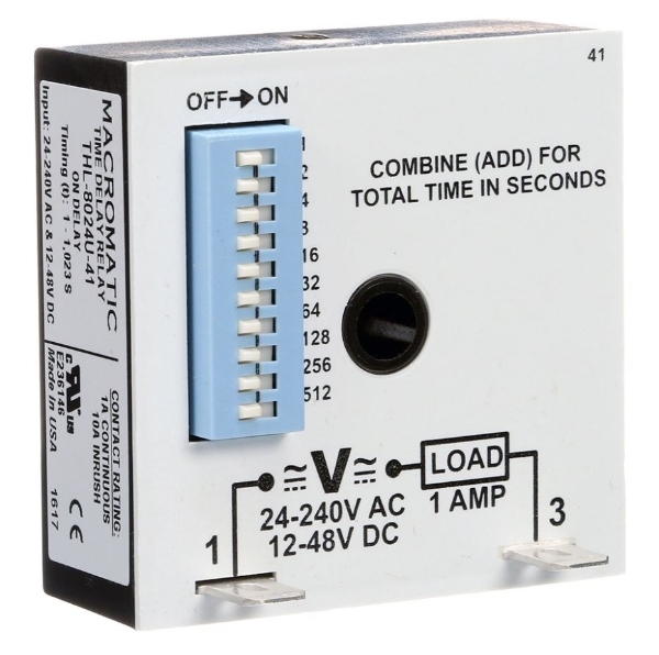 Delay Run Timer Adjustable