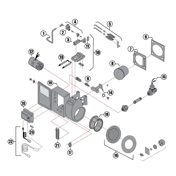 LP Gas Incinerator Diagram