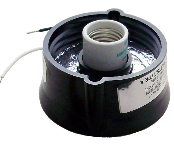 Light Socket Base w/o Junction Box