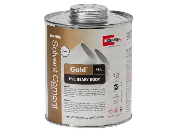 Picture of Cement PVC Rectorseal 844L Heavy Body 32 oz Quart