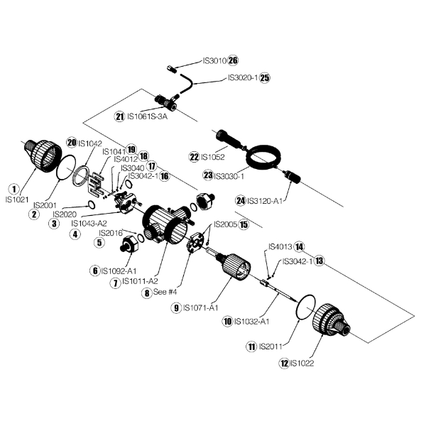 Picture of Motor Piston Seal Rings for Gator XL Medicator