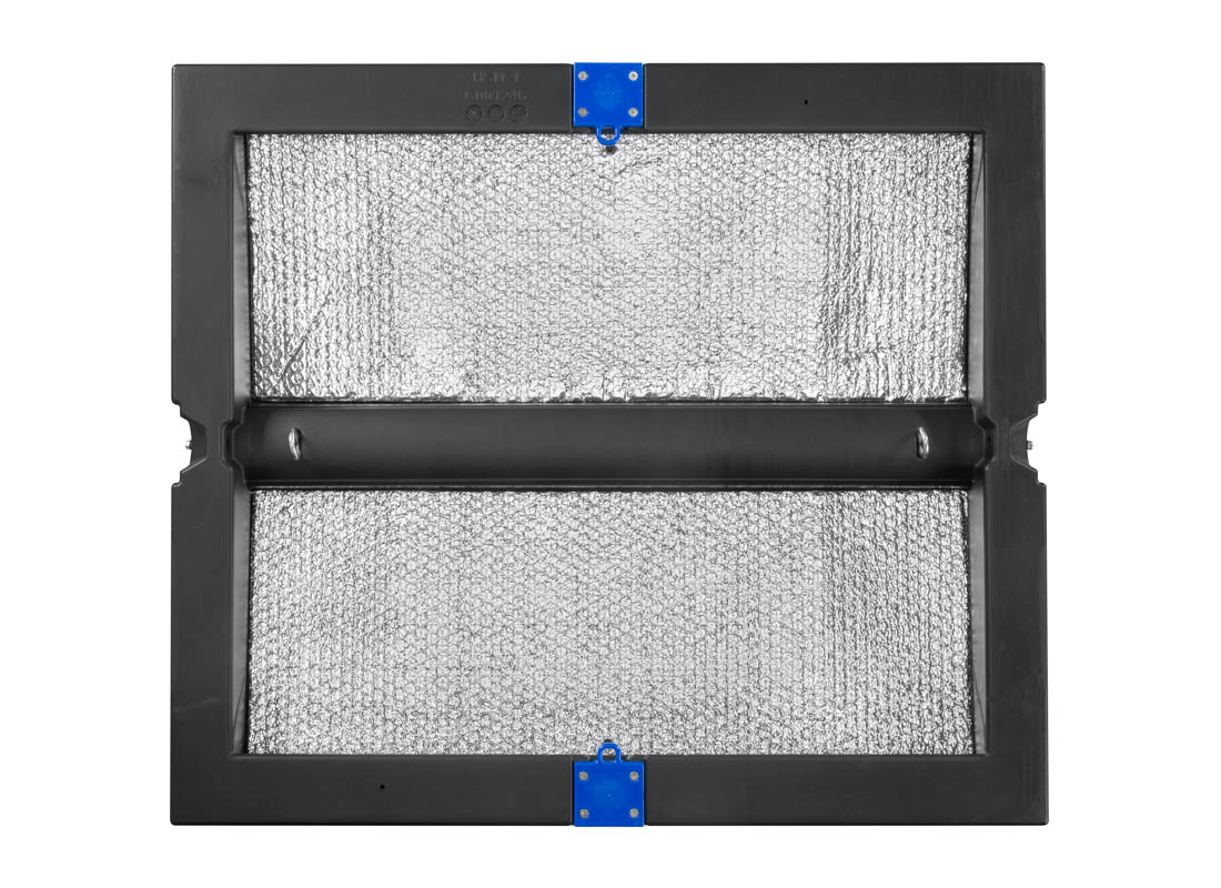 Grower SELECT® Insulated Actuated Bi-Fold Inlet (25