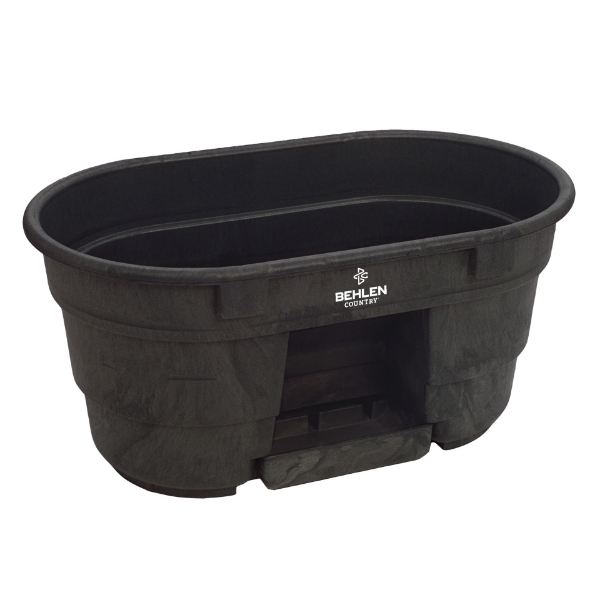 Picture of Behlen Country® 100 Gal Rigid Poly Stock Tank  w/ Drinker